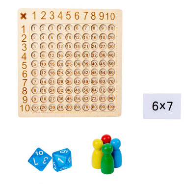 LearnPlay | Descubre y Crece - Juego de Cálculo Montessori de Madera para Niños
